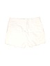 Topshop 100% Cotton White Denim Shorts Size 14 - photo 2