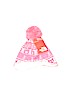 The North Face 100% Acrylic Print Pink Beanie Size 0-3 mo - photo 1