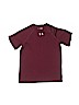 Under Armour 100% Polyester Solid Burgundy Active T-Shirt Size M (youth) - photo 1