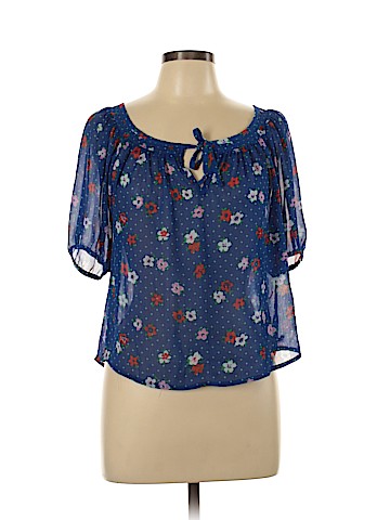 Hollister Short Sleeve Blouse (view 1)