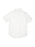 Old Navy 100% Cotton Solid White Short Sleeve Button-Down Shirt Size 10 - 12 - photo 2