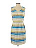 Banana Republic 100% Polyester Blue Casual Dress Size 4 (petite) - photo 1