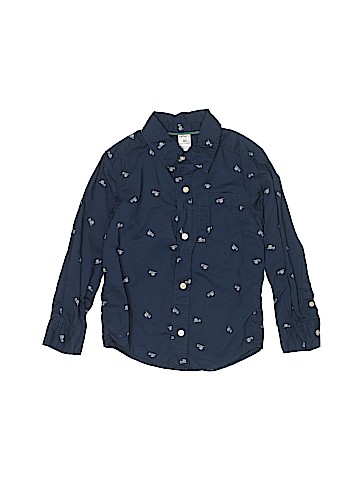 Carter's Long Sleeve Button-Down Shirt (view 1)