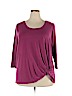 Old Navy Pink 3/4 Sleeve Top Size 2X - photo 1