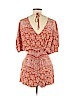 Forever 21 100% Rayon Orange Romper Size M - photo 2