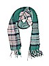 Aerie 100% Polyester Plaid Green Scarf One size - photo 1