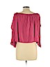 Splendid 100% Modal Pink Long Sleeve Top Size L - photo 2