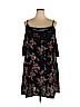 Xhilaration 100% Polyester Black Casual Dress Size 2X - photo 1