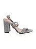 A New Day Silver Heels Size 11 - photo 1