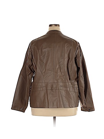Apt. 9 Faux Leather Jacket (view 2)