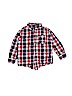 Gymboree 100% Cotton Checkered-gingham Red Long Sleeve Button-Down Shirt Size 2T - photo 1