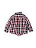 Gymboree 100% Cotton Checkered-gingham Red Long Sleeve Button-Down Shirt Size 2T - photo 2