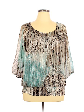 DressBarn 3/4 Sleeve Blouse (view 1)