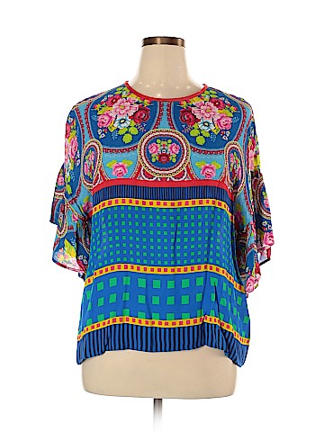 Conditions Apply Short Sleeve Blouse (view 1)