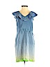 ADAM by Adam Lippes 100% Silk Blue Cocktail Dress Size 0 - photo 1
