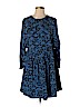 Walter Baker 100% Polyester Blue Casual Dress Size 4 - photo 1