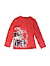 Cat & Jack Graphic Red Long Sleeve T-Shirt Size M (kids) - photo 1