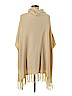 Forever 21 Ivory Poncho Size Med - Lg - photo 2