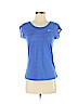 Nike 100% Recycled Polyester Blue Active T-Shirt Size XS - photo 1
