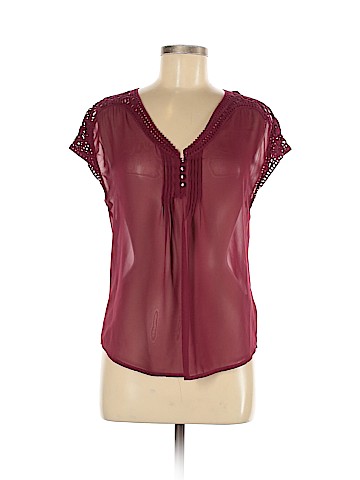 Candie's Short Sleeve Blouse (view 1)