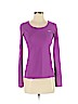 Nike 100% Polyester Purple Active T-Shirt Size XS - photo 1