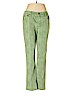 DG^2 by Diane Gilman 100% Cotton Green Jeans Size 8 (petite) - photo 1