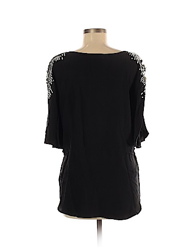 Yoana Baraschi Short Sleeve Silk Top (view 2)