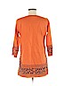 Gretchen Scott Designs 100% Cotton Orange 3/4 Sleeve Top Size XS - photo 2