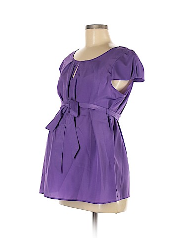 Motherhood Short Sleeve Blouse (view 1)