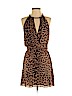 Parker 100% Silk Brown Cocktail Dress Size XS - photo 1