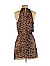 Parker 100% Silk Brown Cocktail Dress Size XS - photo 2