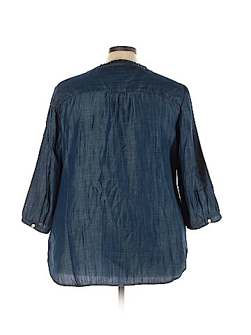 Talbots 3/4 Sleeve Blouse (view 2)