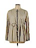 Zara 100% Cotton Tan Jacket Size L - photo 1