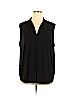 Ellen Tracy Black Sleeveless Top Size 3X - photo 1
