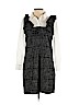 Zara 100% Cotton Black Casual Dress Size S - photo 1