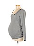 Old Navy - Maternity Black Long Sleeve T-Shirt Size M - photo 1