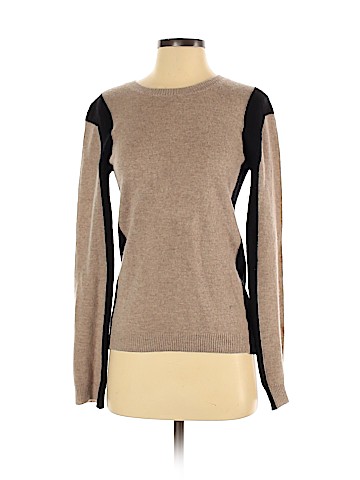 Aqua Cashmere Pullover Sweater (view 1)