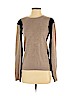 Aqua 100% Cashmere Brown Cashmere Pullover Sweater Size S - photo 1