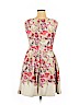 Just... Taylor 100% Polyester Ivory Casual Dress Size 14 - photo 2