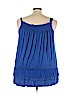 Forgotten Grace Blue Sleeveless Top Size 2X - photo 2