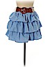 rue21 100% Polyester Blue Casual Skirt Size L - photo 1