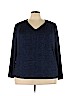 MICHAEL Michael Kors Blue Pullover Sweater Size 2X - photo 1