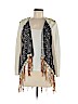 Ali Miles 100% Rayon Tan Cardigan Size M (petite) - photo 1