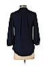 HD in Paris 100% Polyester Blue 3/4 Sleeve Button-Down Shirt Size 2 - photo 2