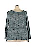 Unbranded 100% Acrylic Teal Pullover Sweater Size 3X - photo 1