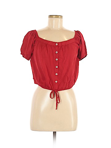 Hollister Short Sleeve Blouse (view 1)