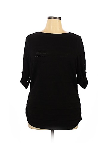 Apt. 9 3/4 Sleeve Top (view 1)
