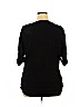 Apt. 9 Black 3/4 Sleeve Top Size XL - photo 2