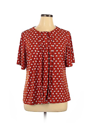 Liz Claiborne Short Sleeve Blouse (view 1)