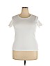 Charter Club 100% Pima Cotton White Short Sleeve T-Shirt Size XL - photo 1